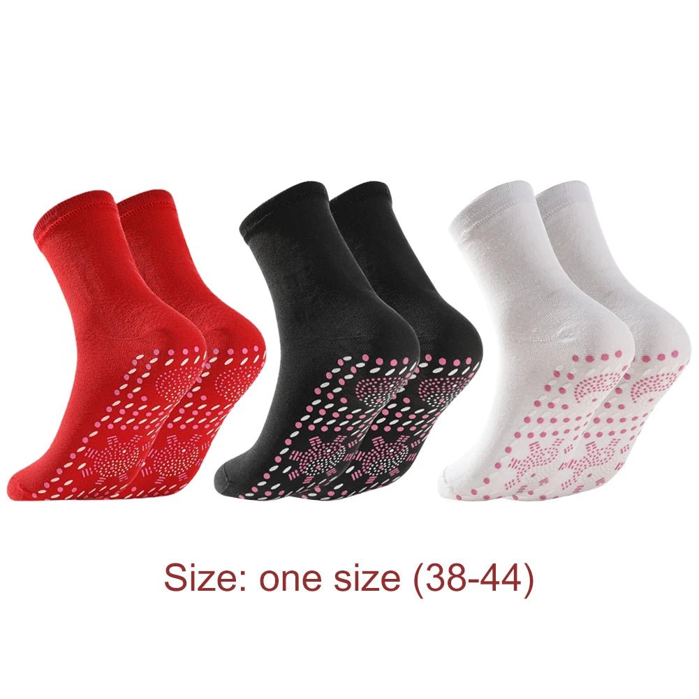 Self-Heating Magnetic Therapy Socks for Pain Relief - Unisex - silverfoxgoods